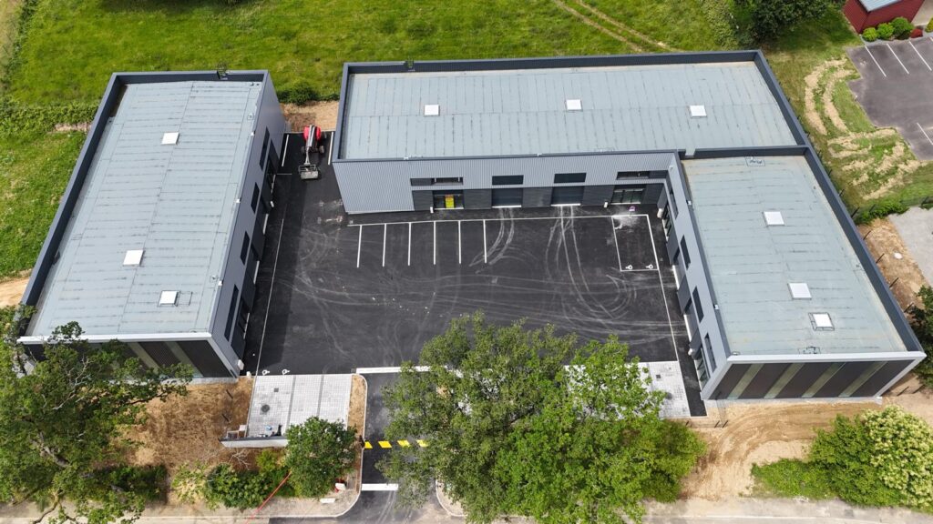 Photos drone 1 – Village entreprise – Saint-Aubin